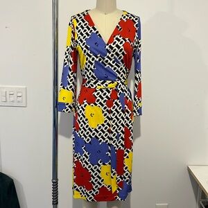Diane von Furstenberg “Andy Warhol” Wrap Dress